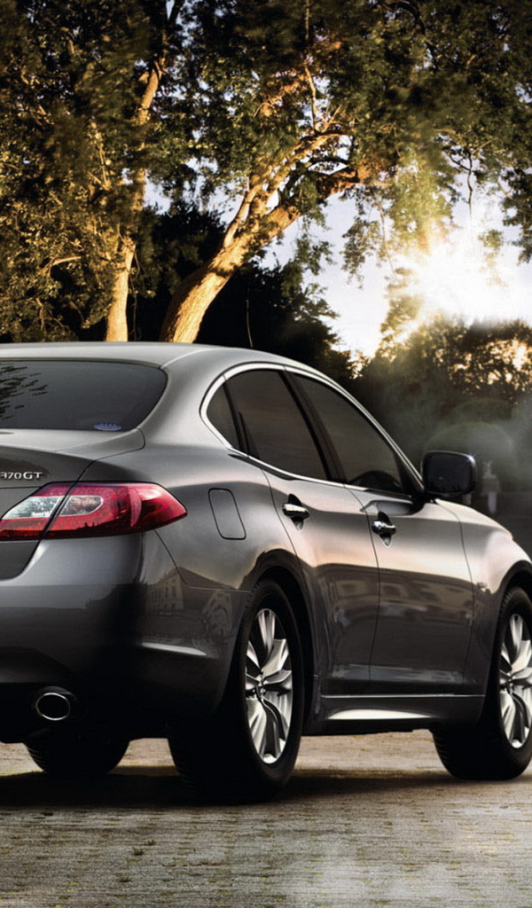 Nissan Fuga в загородном поместье