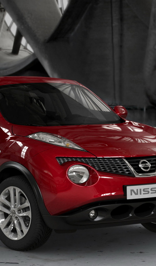 Ниссан Джук в красном цвете