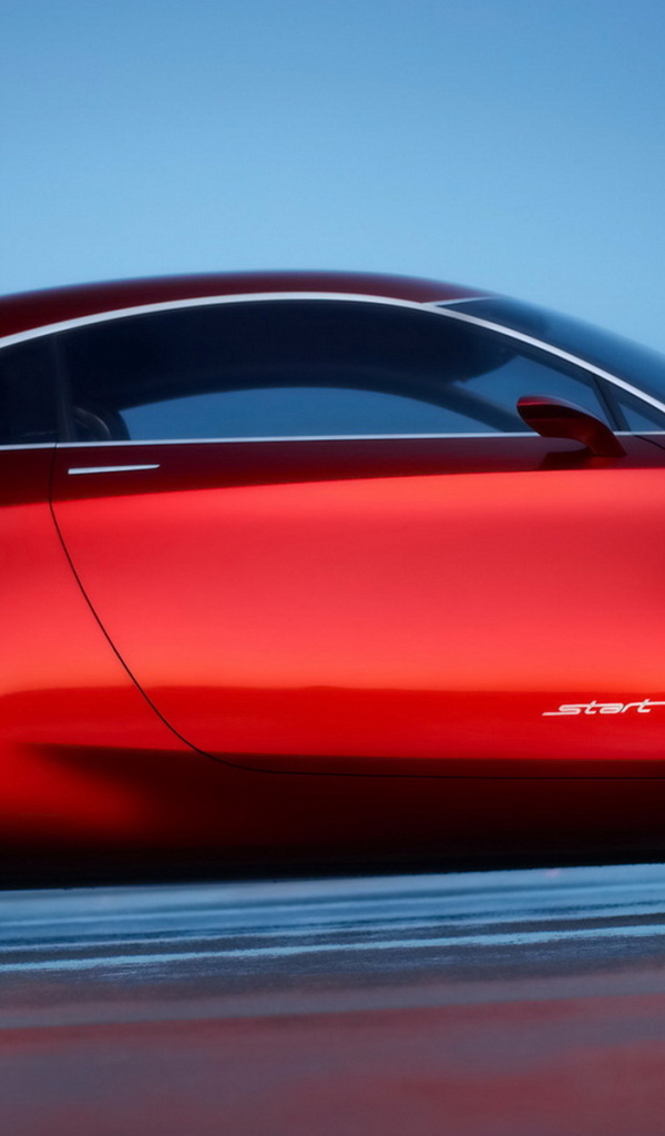 Форд Старт Концепт в красном цвете