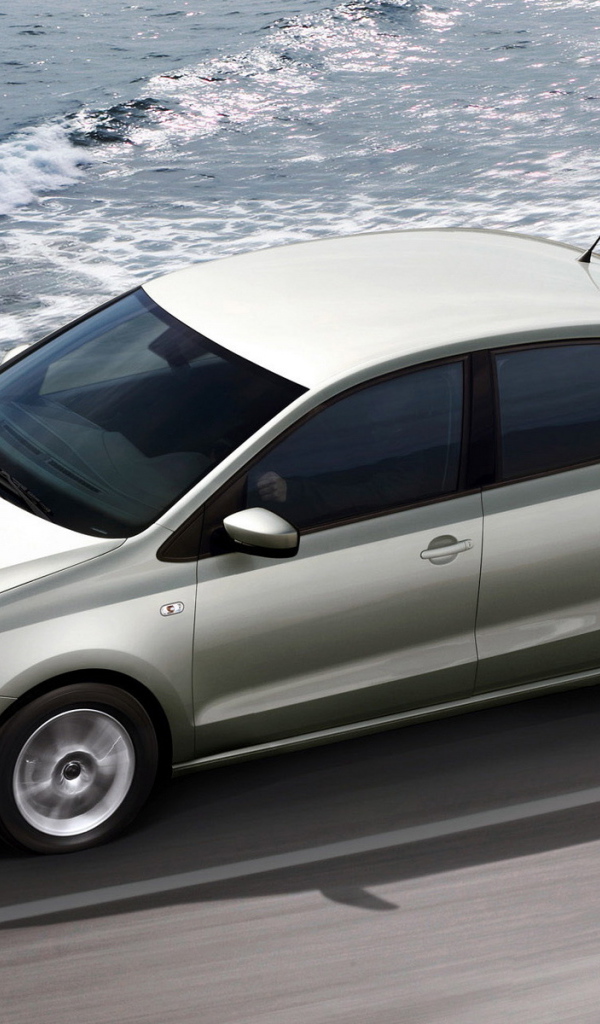 Фольксваген Поло в движении