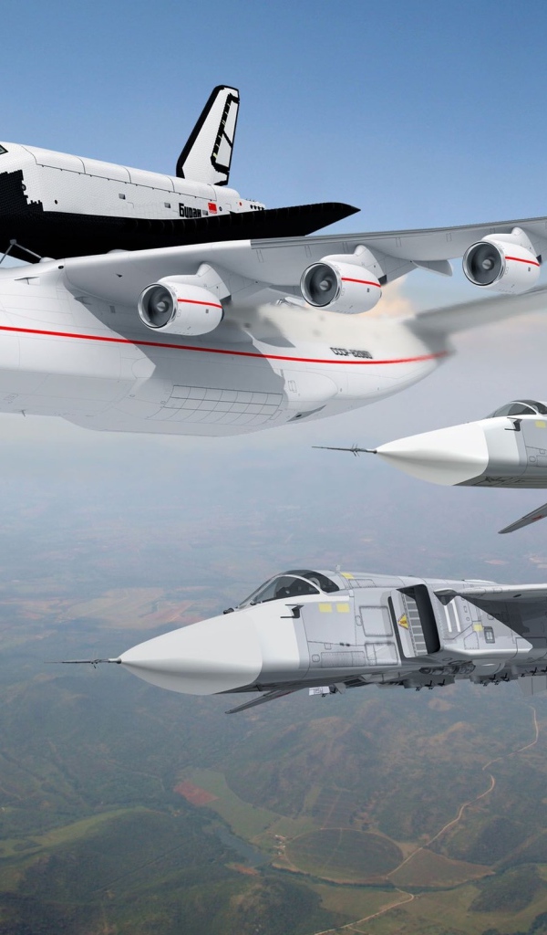 Ан-225, Буран, Су-24