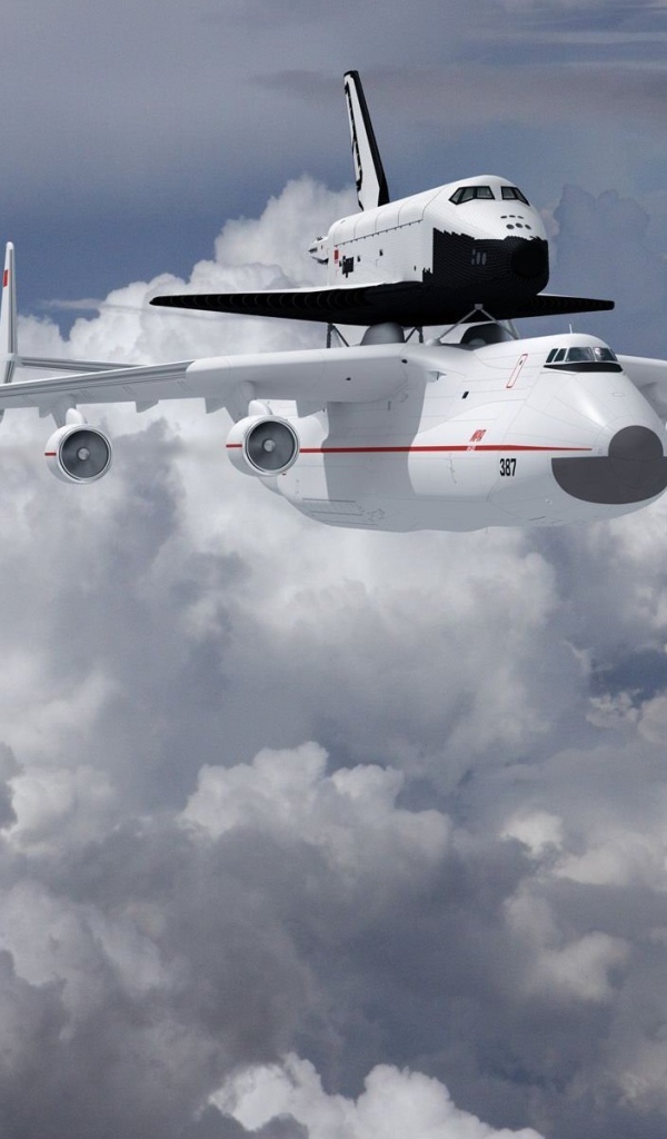 Ан-225 и буран