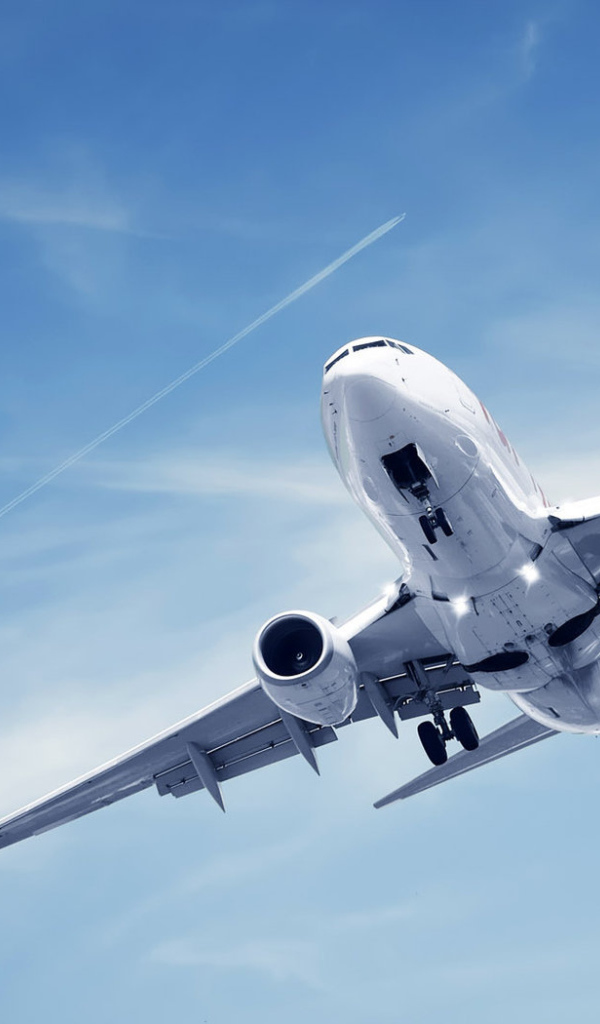 Боинг на посадке