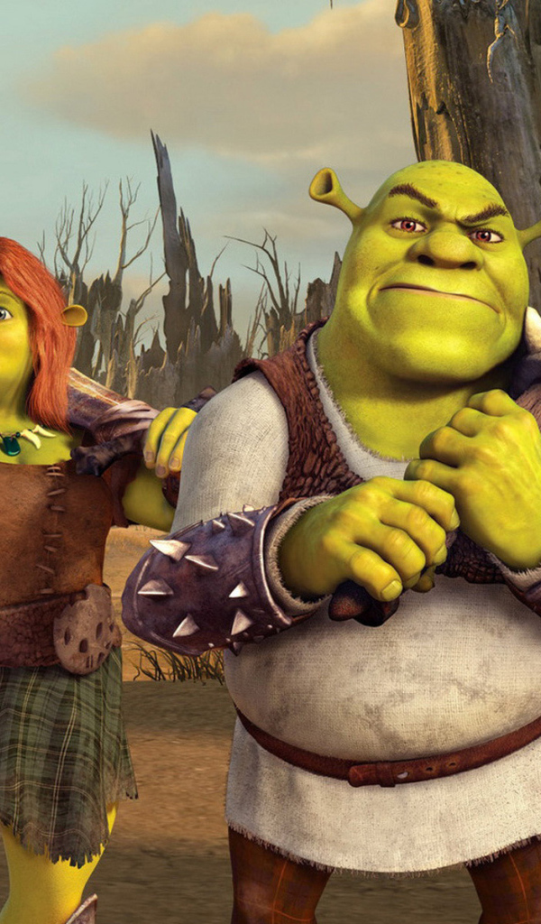 Шрэк навсегда. Шрек и Фиона
