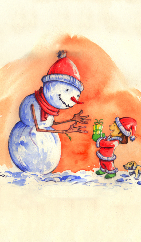 Подарок ребенку на Рождество