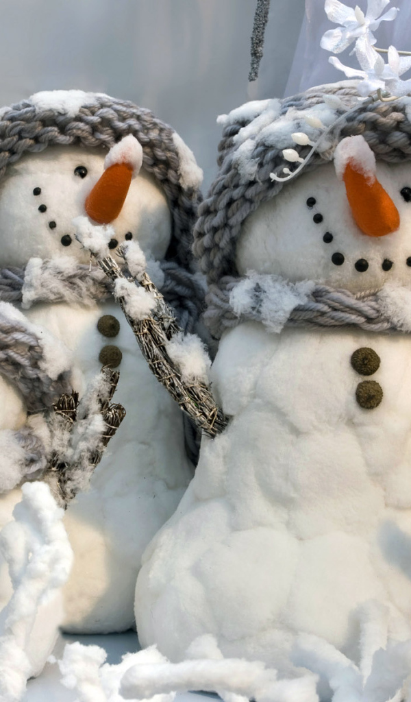 Снеговики на Рождество
