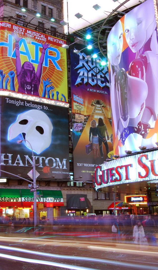 Tаймс Cквер. Hью-йорк