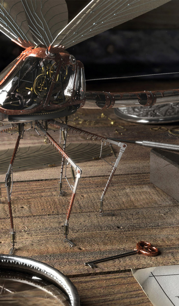Механическая стрекоза