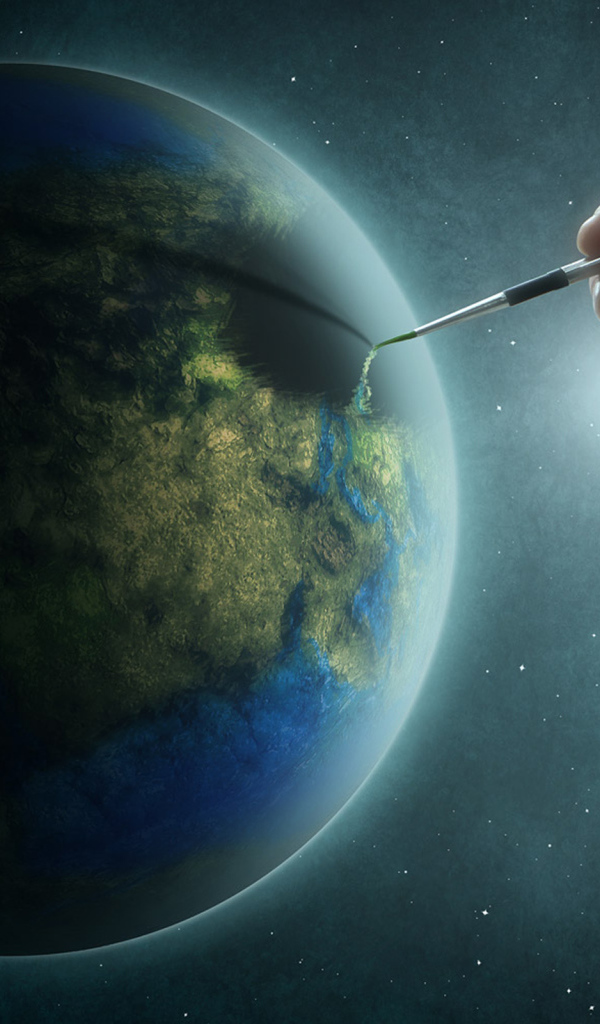 Художник Планета Кисть