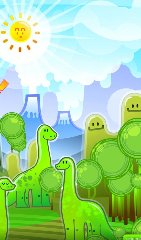 Динозавры из мультфильма