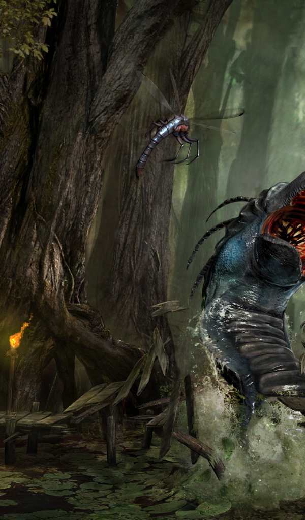 Монстр обитатель болот