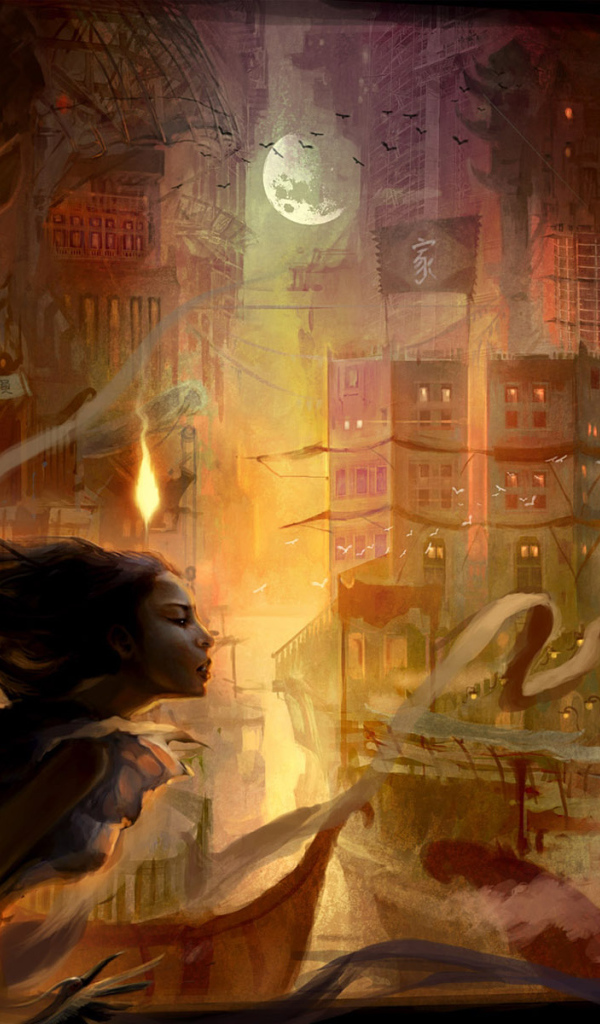 Ночной Шанхай