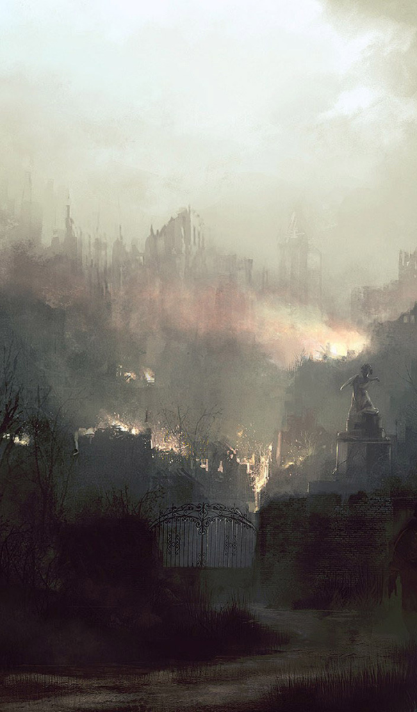 Разрушенный город