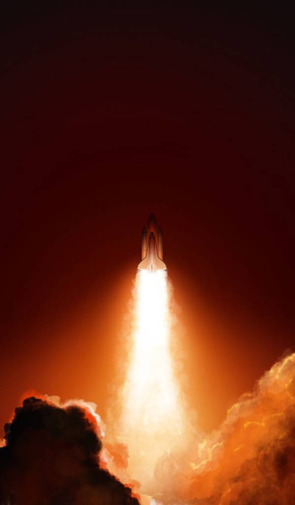 Взлет шатла