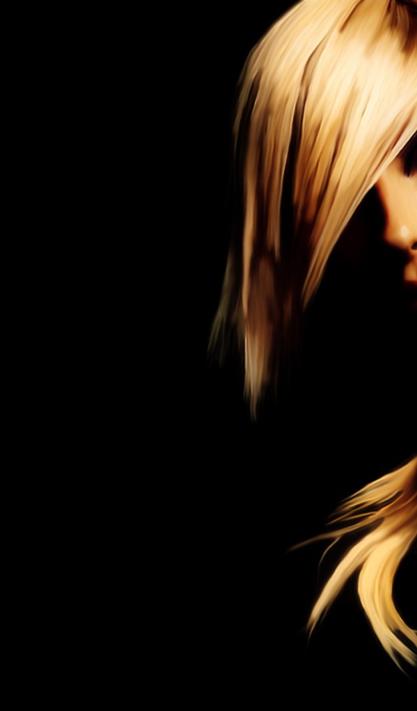 Девушка с голубыми глазами