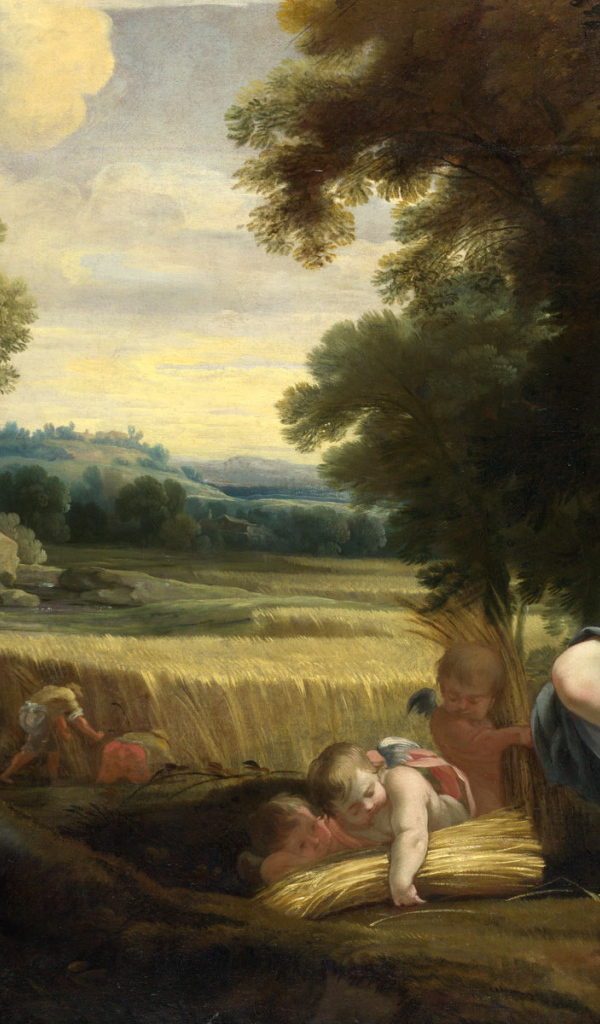 Живопись Дети на поле