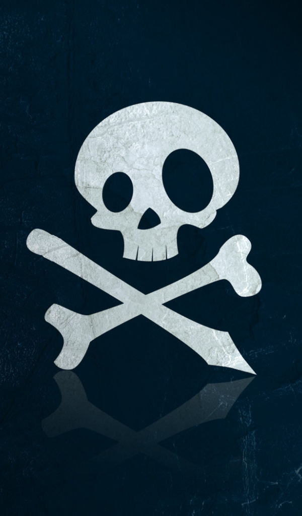 Кости и череп Веселого Роджера