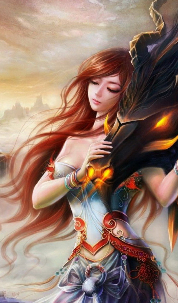 Девушка и дракон