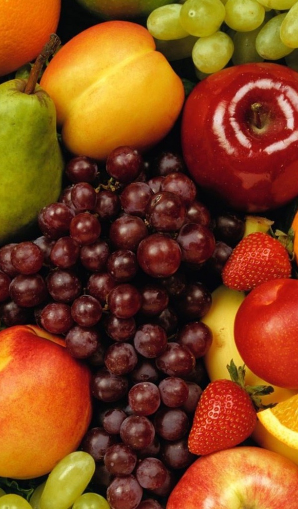 Вкусные ягоды и фрукты