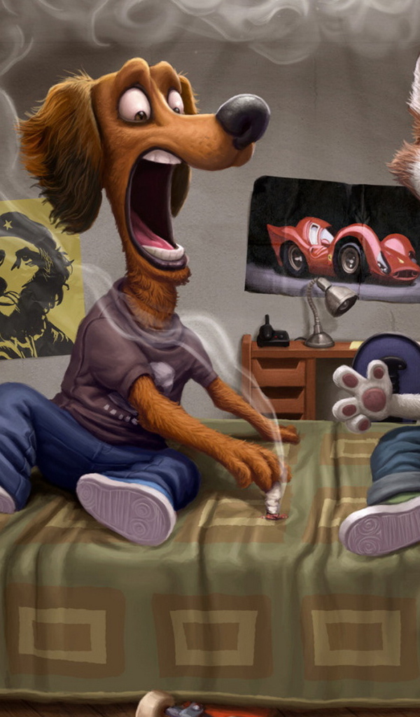 Обкуренные собаки