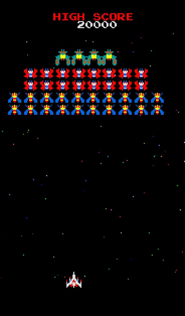 Galaxian Galaga Nintendo Dendy NES