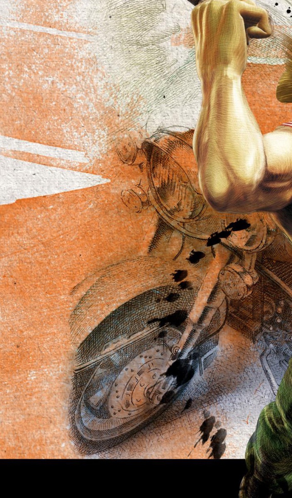 Guile Street Fighter 4 файтинг