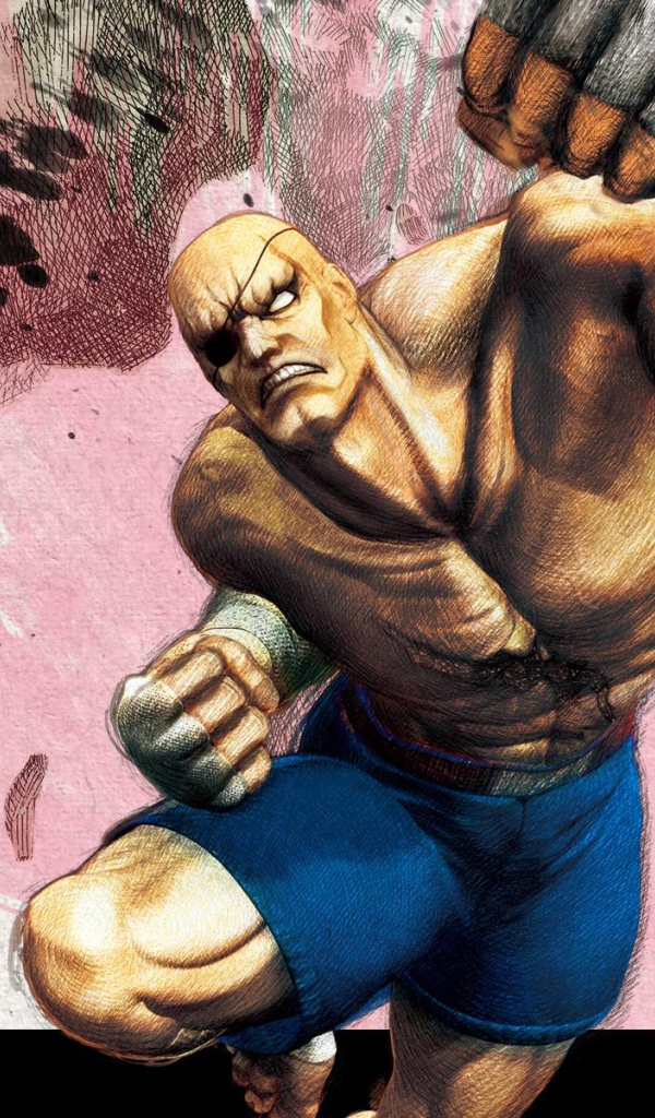 Sagat Street Fighter IV