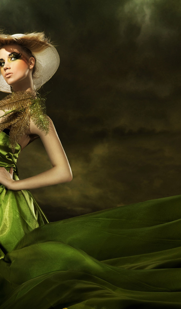 Девушка модница модель