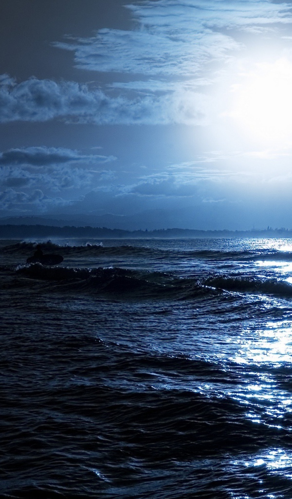 Море после заката