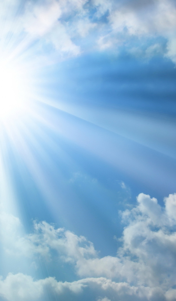 Голубое небо