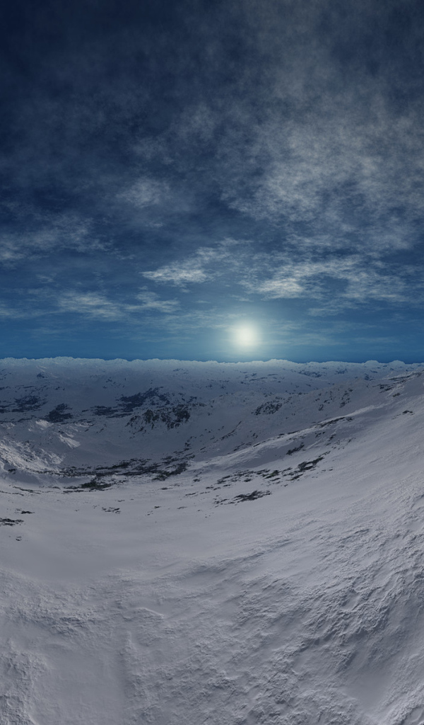 На вершине горы