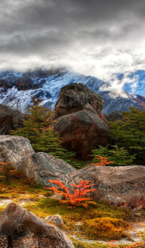 Раннее утро в горах