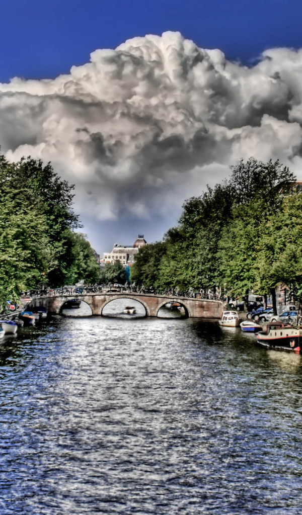 Река в городе