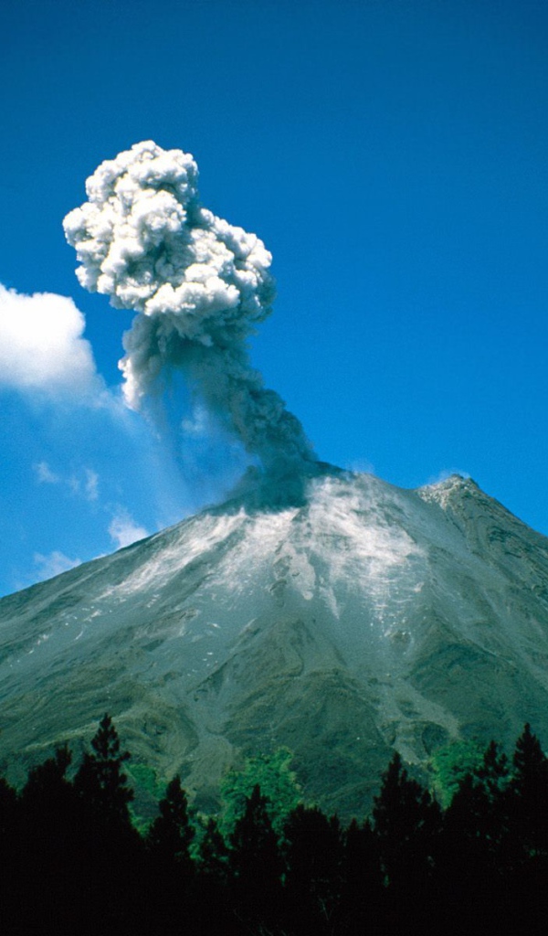 Извержение вулкана