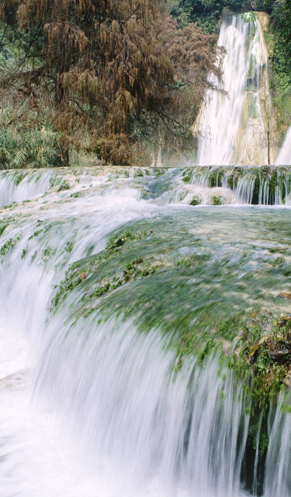 Водопады Minas Vejas Мексика
