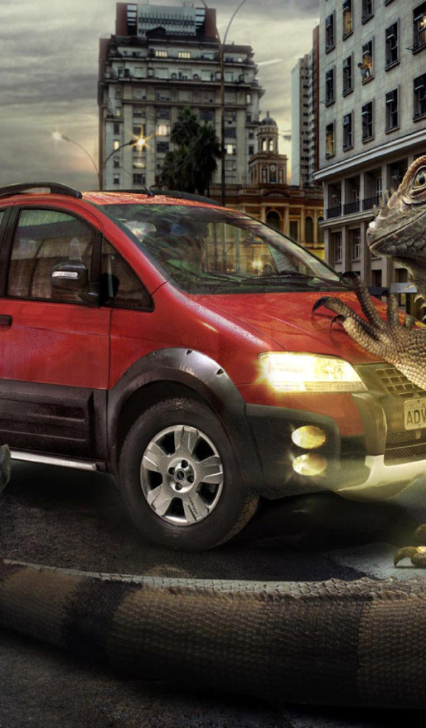 Нападение игуаны