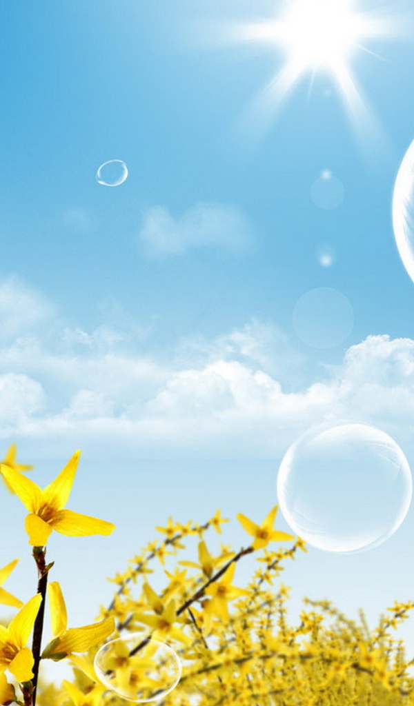 Пролетающие пузыри