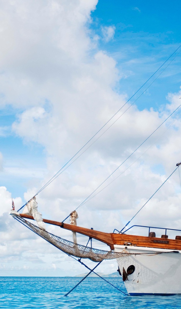 Белый парусник