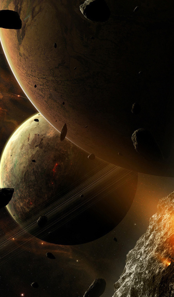 Астероид и планеты