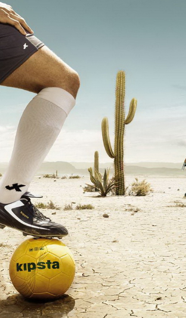 Футбол в пустыне