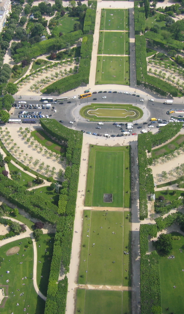 Париж сверху