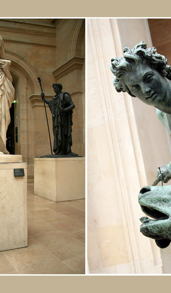 Статуи Лувр