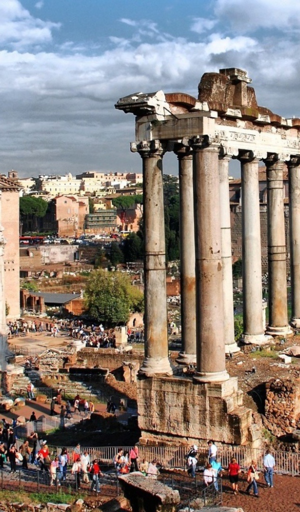Развалины старого Рима