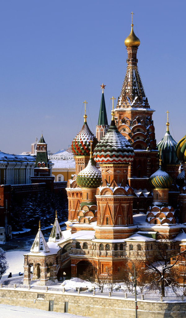 Вид на Кремль Москва
