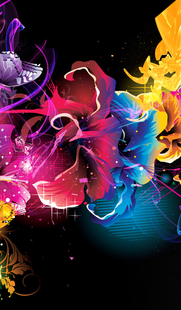 Цветочная абстракция