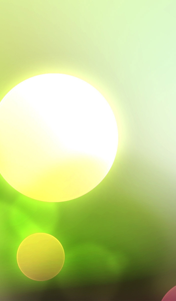 Разноцветные блики