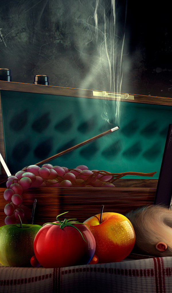 Необычный натюрморд