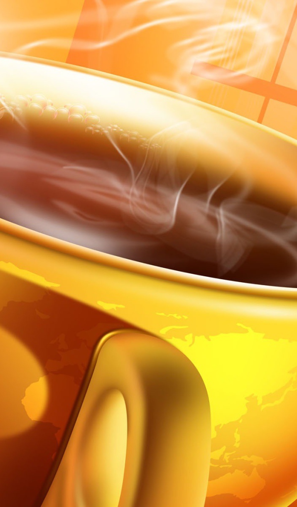 3D Чашка чая