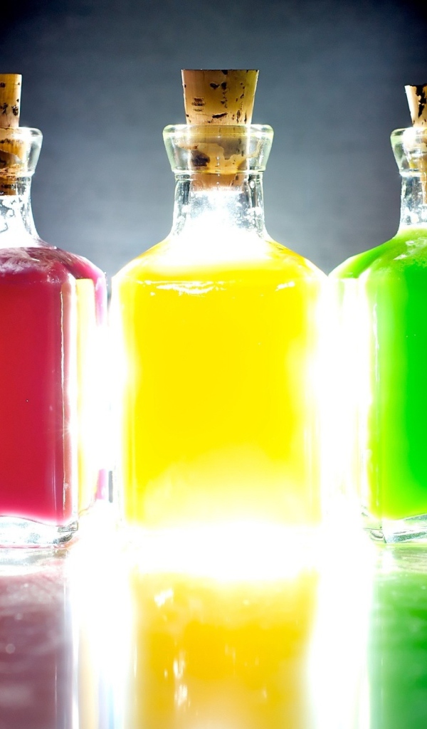 Разноцветные жидкости