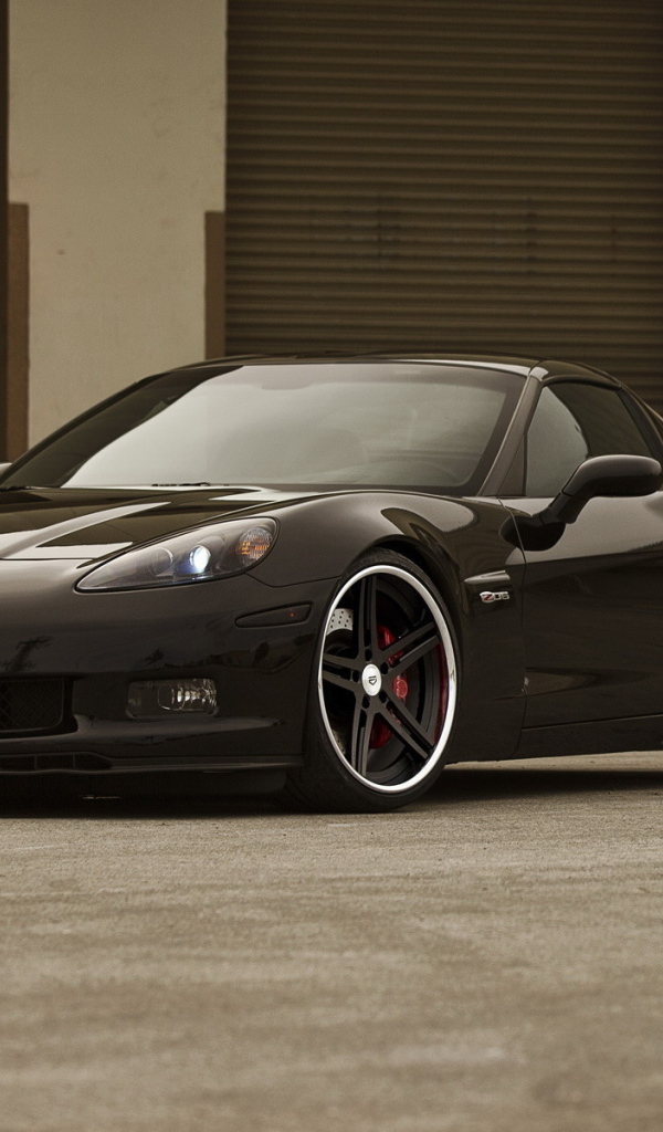 Chevrolet-Corvette Black
